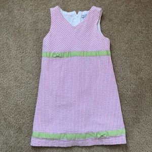 Heartstrings seersucker dress size 7